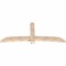 Ekena Millwork Bellingham Smooth Timber Gable Bracket, Douglas Fir, 84"W x 35"H x 3 1/2"D x 5 1/2"F, 10/12 Pitch GBW084X35X0406BEL00SDF - alternate 5